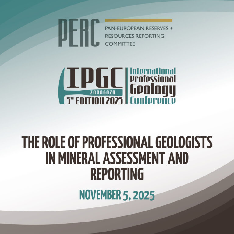 Workshop | The role of professional geologists in mineral assessment and reporting